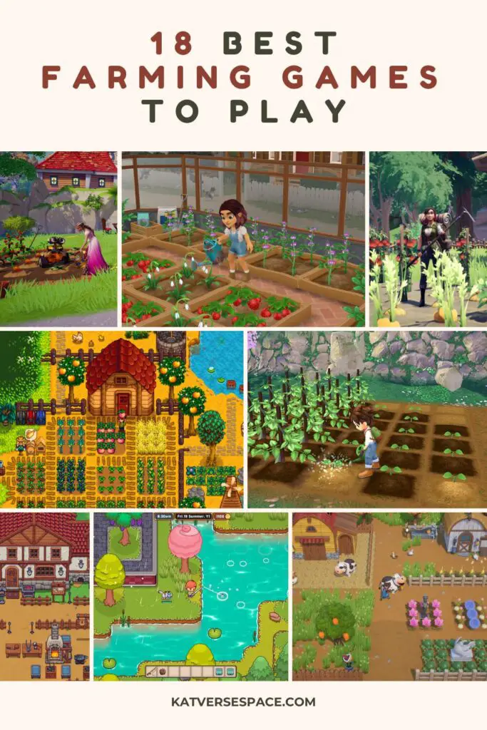 Best farming sims to play: Stardew Valley, Sun Haven, Palia, Everafter Falls, My Time at Portia and My Time at Sandrock, Story of Seasons: Pioneers of Olive Town and A Wonderful Life, Wylde Flowers, Kynseed, Coral Island, Graveyard Keeper, Big Farm Story, Travellers Rest, Fae Farm, Roots of Pacha, Disney Dreamlight Valley, The Sims 4