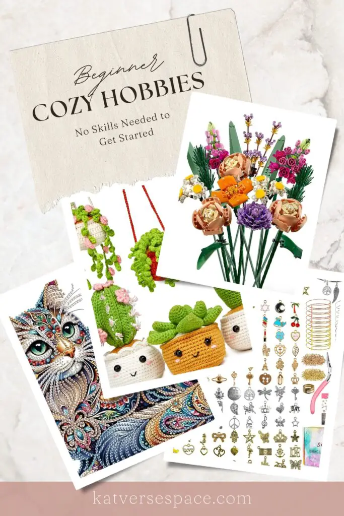 beginner cozy hobbies