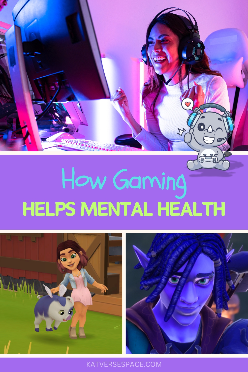 How Gaming Helps Mental Health Katverse S Space How Gaming Helps Mental Health Pin 