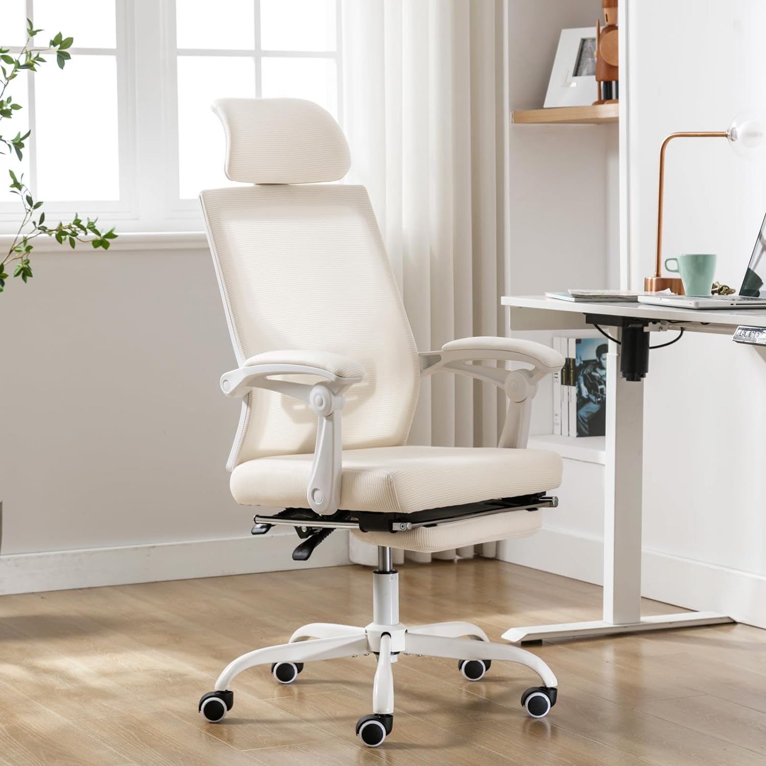 Qulomvs Mesh Ergonomic Office Chair