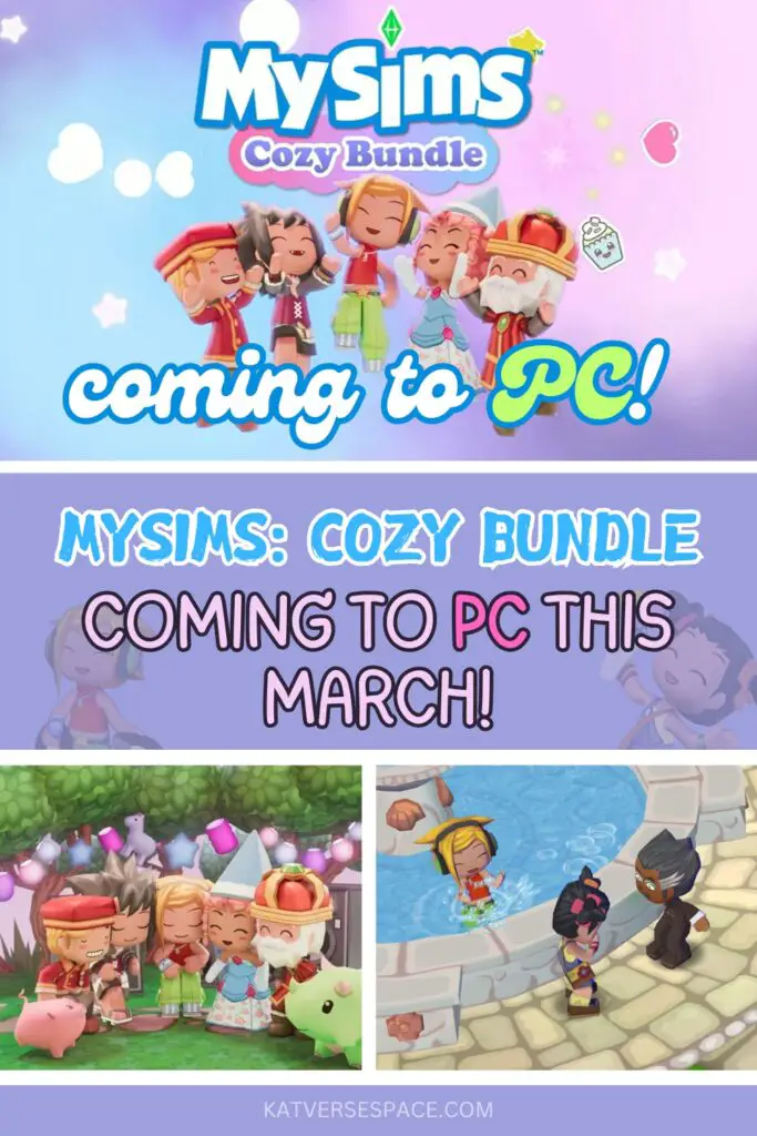 MySims Cozy Bundle PC Pin