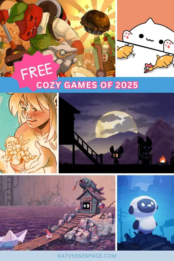 free cozy games of 2025 Pin